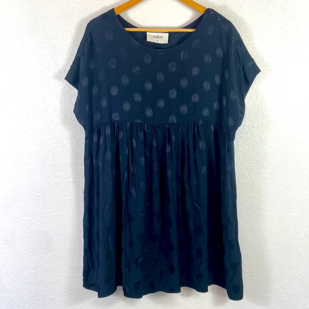 NWT ba&sh Mina babydoll dress size 10